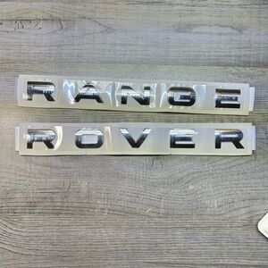 Range Rover Chrome Emblem Set